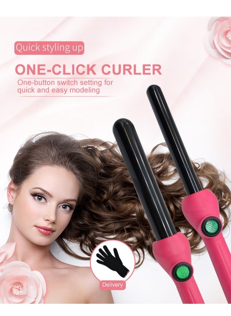 جوسي إيبر مكواة تجعيد الشعر باللون الوردي/الأسود 25 مم - Image 2